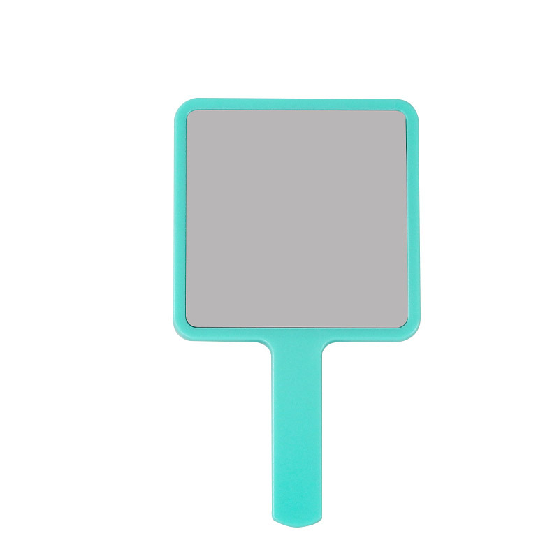 Korean Style Square Handheld Mirror diy Cream Gel Portable Portable Cosmetic Mirror Beauty Salon Gift Printing Advertising logo