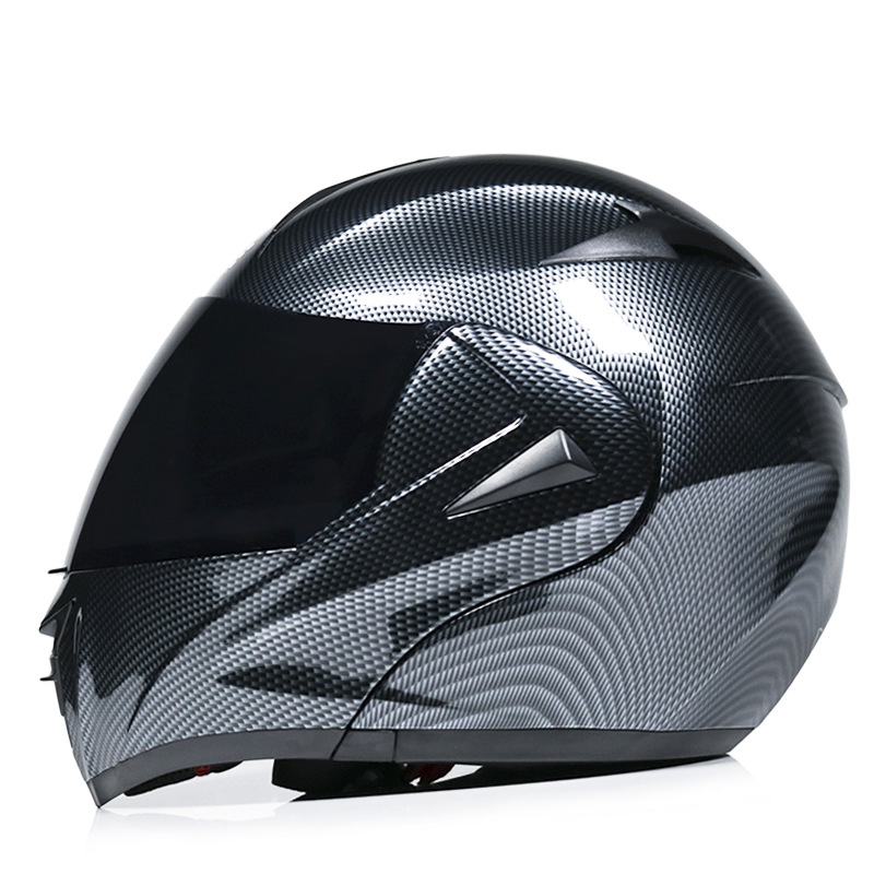 Foreign trade for VIRTUE cross-border electric car helmet DOT double lens exposed helmet can do the new national standard 3C