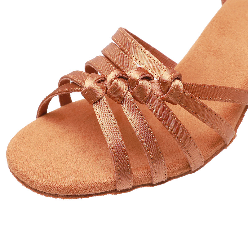 New Latin Dance Shoes Women Adult High Heel Soft Sole Rumba Cha Cha Shoes Square Dance Shoes Women Dance Shoes