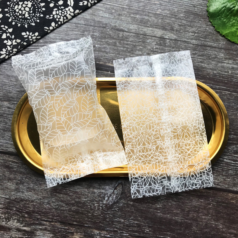 Mung Bean Cake Packing Bag Pineapple Cake Open Crisp Cake Dry Baking Cookie Machine Packing Plastic Bag Containing 100 Supports