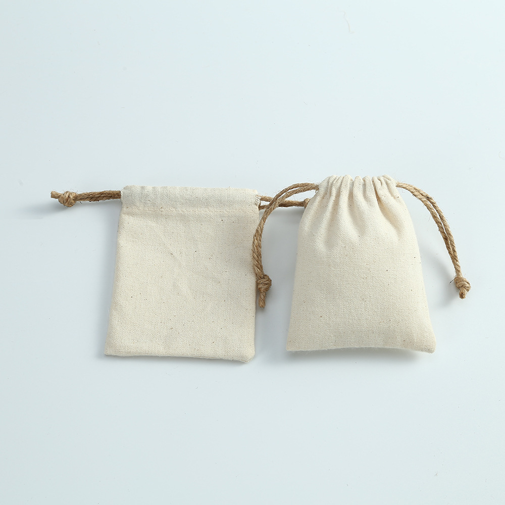 Прямые поставки мешок Drawstring зашкурить хлопка эмбриона мешок ткани ювелирных изделий упаковывать луча мешок хранения хлопка оптом