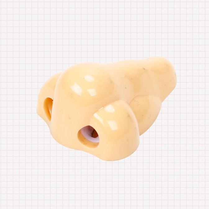 Cartoon nose pencil sharpener student stationery big nostril pencil sharpener creative pencil sharpener manual toy pencil sharpener