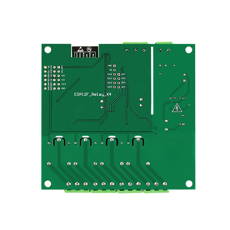 AC/DC 搭載 Esp8266 Wifi 4 チャネル リレー モジュール Esp-12f 開発ボード 二次開発|undefined