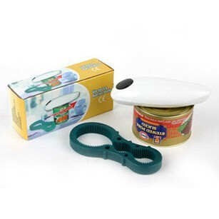 one touch/automatic bottle opener/electric bottle opener/automatic can opener = 285g = 100 pack