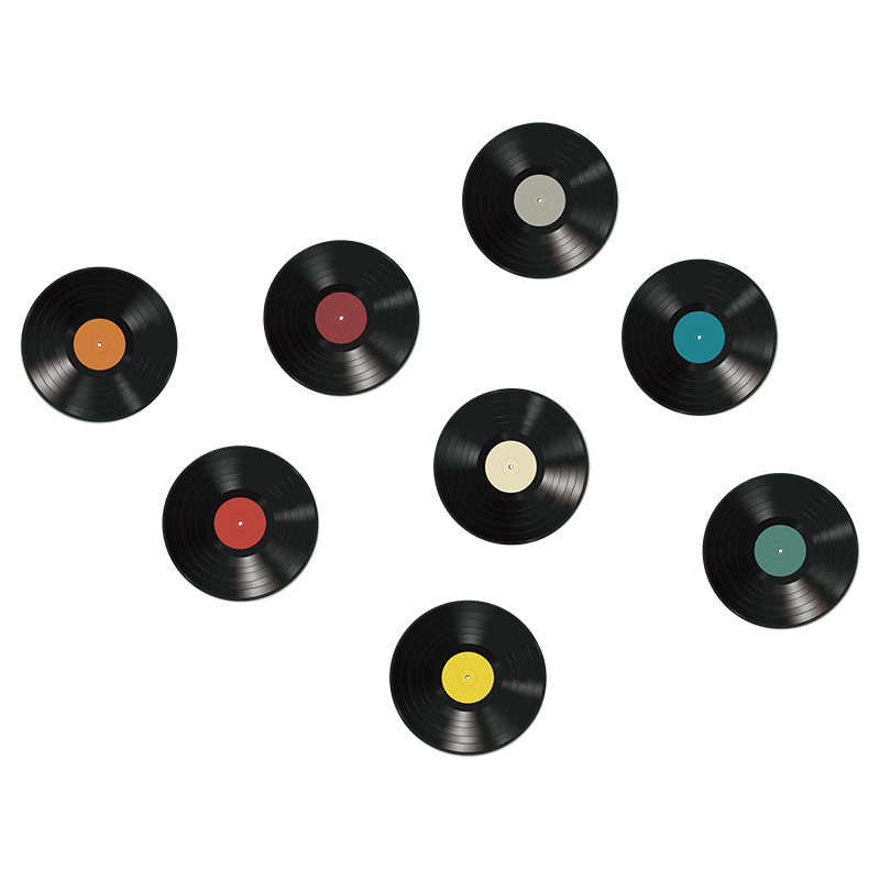 New FX-F316 personalized vinyl record bedroom living room entrance home wall decoration wall sticker self-adhesive