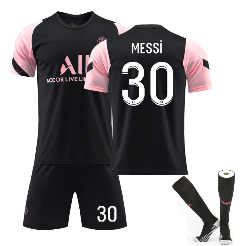 2122 Paris Lord C romassey No. 30 Neymar No. 10 Mbappe football uniform suit men