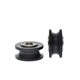 608 Plastic-Coated U-Groove Bearing Pulley, Plastic-Coated Pulley, U-Shaped Pulley, Door and Window Roller, Hanging Wheel, Drawer Track Guide Wheel