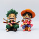One piece sitting posture Q series Luffy suolong Shanzhi fashion play GK hand-made doll model car decoration