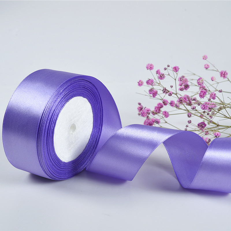Factory spot 4cm color ribbon ribbon handmade DIY rose flower material holiday decoration gift packaging ribbon