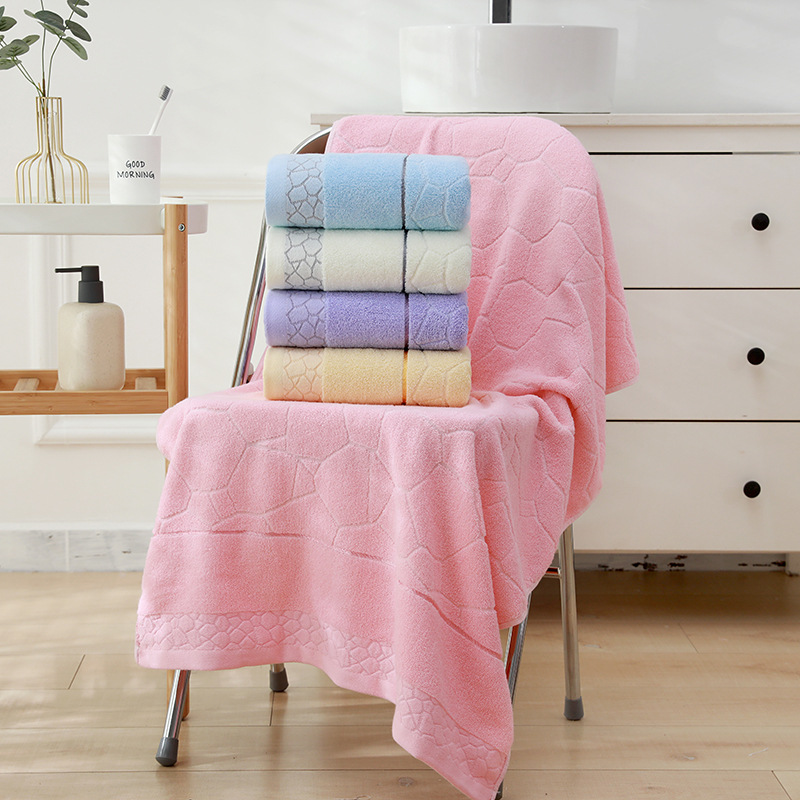 Towel Cotton Soft Absorbent Adult Face Wash Household Gift Labor Protection Promotion Bath Towel Support Embroidery