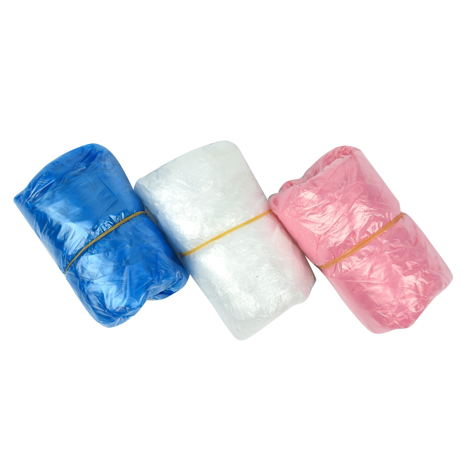 200/Pack White Non-slip Wear-resistant Indoor Foot Cover Household Laboratory Factory Workshop Disposable Shoe Cover Wholesale
