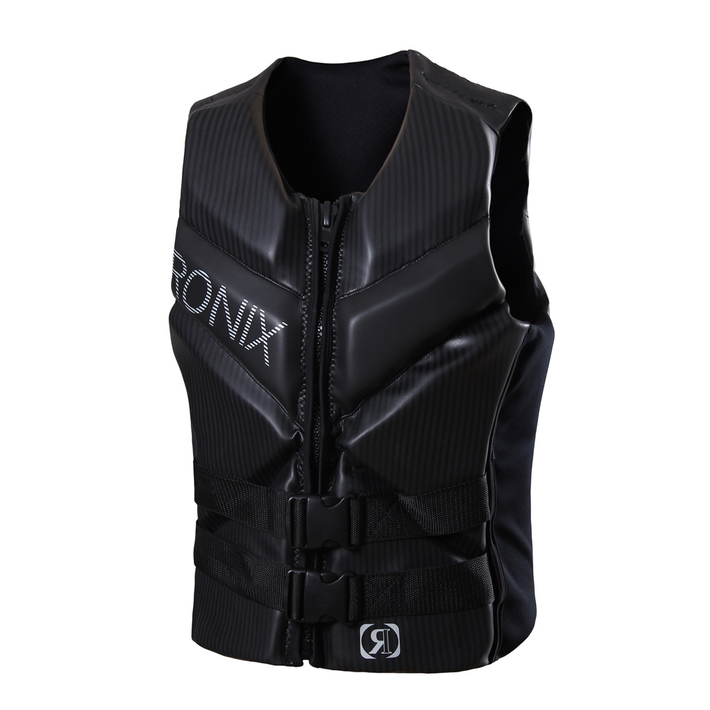Neoprene Oak life jacket large floating clothes anti-collision sailing motorboat drifting swimming surfing vest New