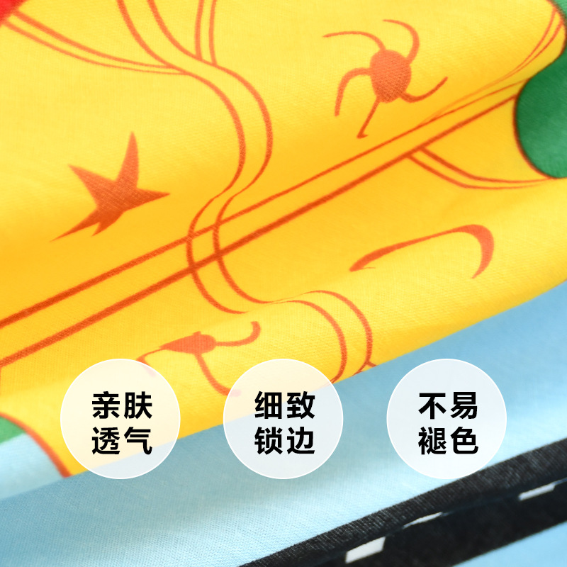 Cross border hot selling bandana cotton turban flag square magic outdoor amoeba flower type hip hop square custom