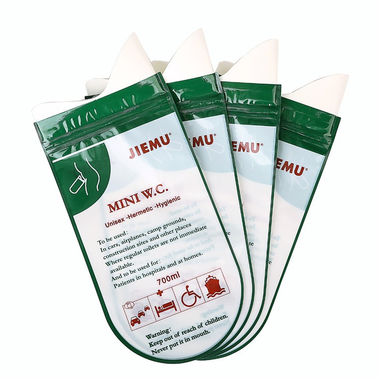 Jiemu Car Emergency Urine Bag Disposable Urinal for Men and Women Self-driving Outdoor Travel Urine Vomit Bag Universal