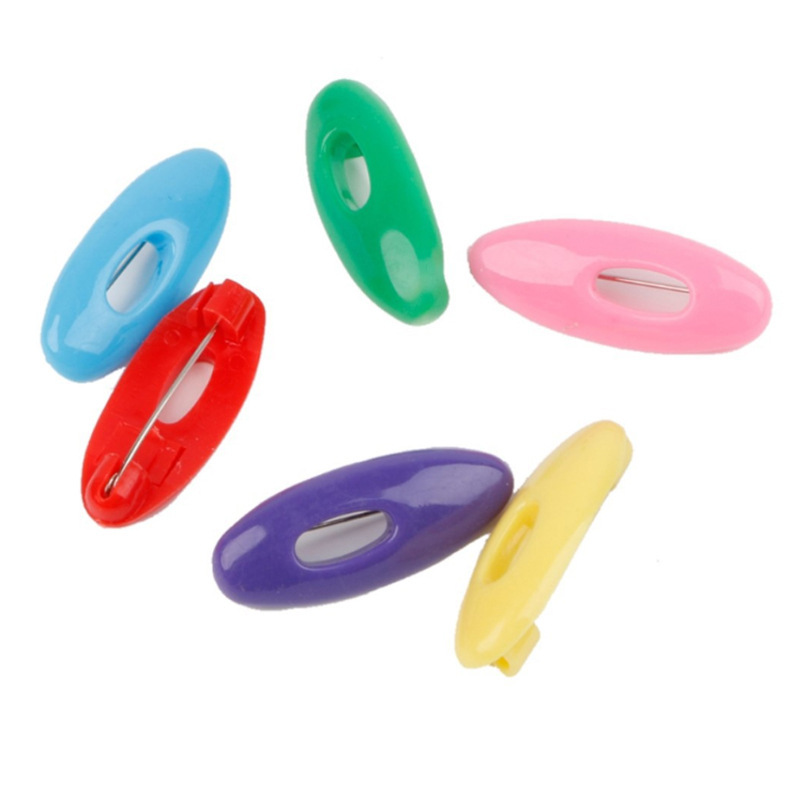 Safety pin Muslim headscarf needle color safety pin silk towel buckle brooch