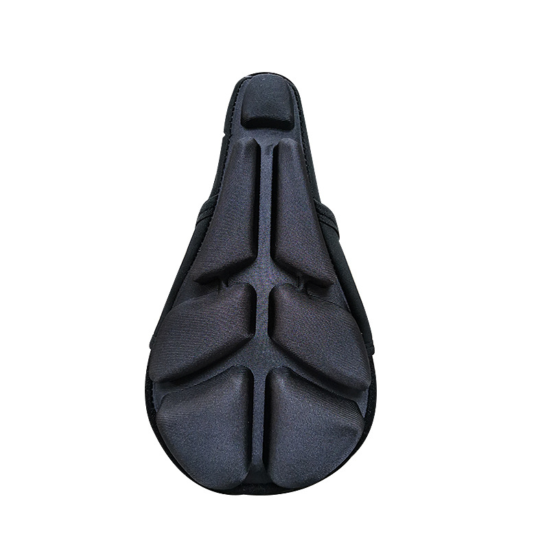 Bicycle Seat Cushion Bicycle Seat Cover Mountain Bike Seat Shock Absorbing Riding Accessories Equipment Road Car Inflatable Cushion Cover