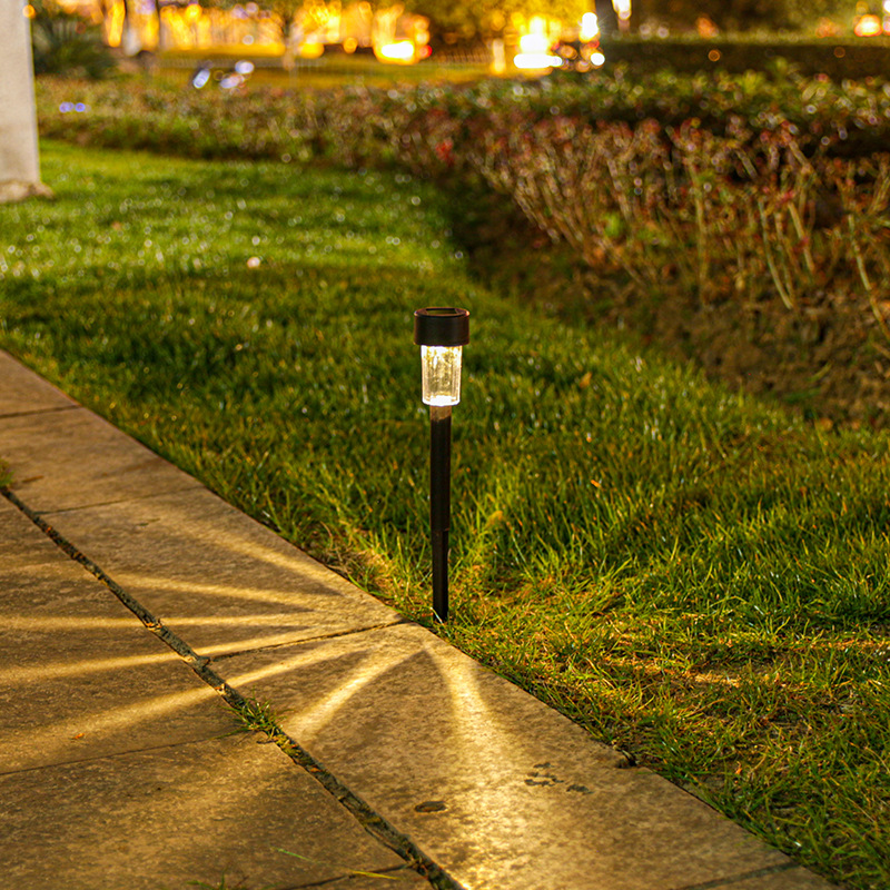 Solar lawn lamp insert lamp outdoor waterproof yard decoration balcony garden layout garden lamp small street lamp