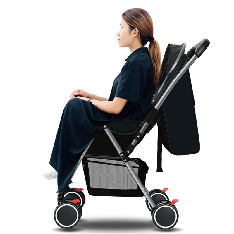 Baby stroller walking baby artifact ultra-light baby stroller can sit and lie foldable baby stroller for children to go out