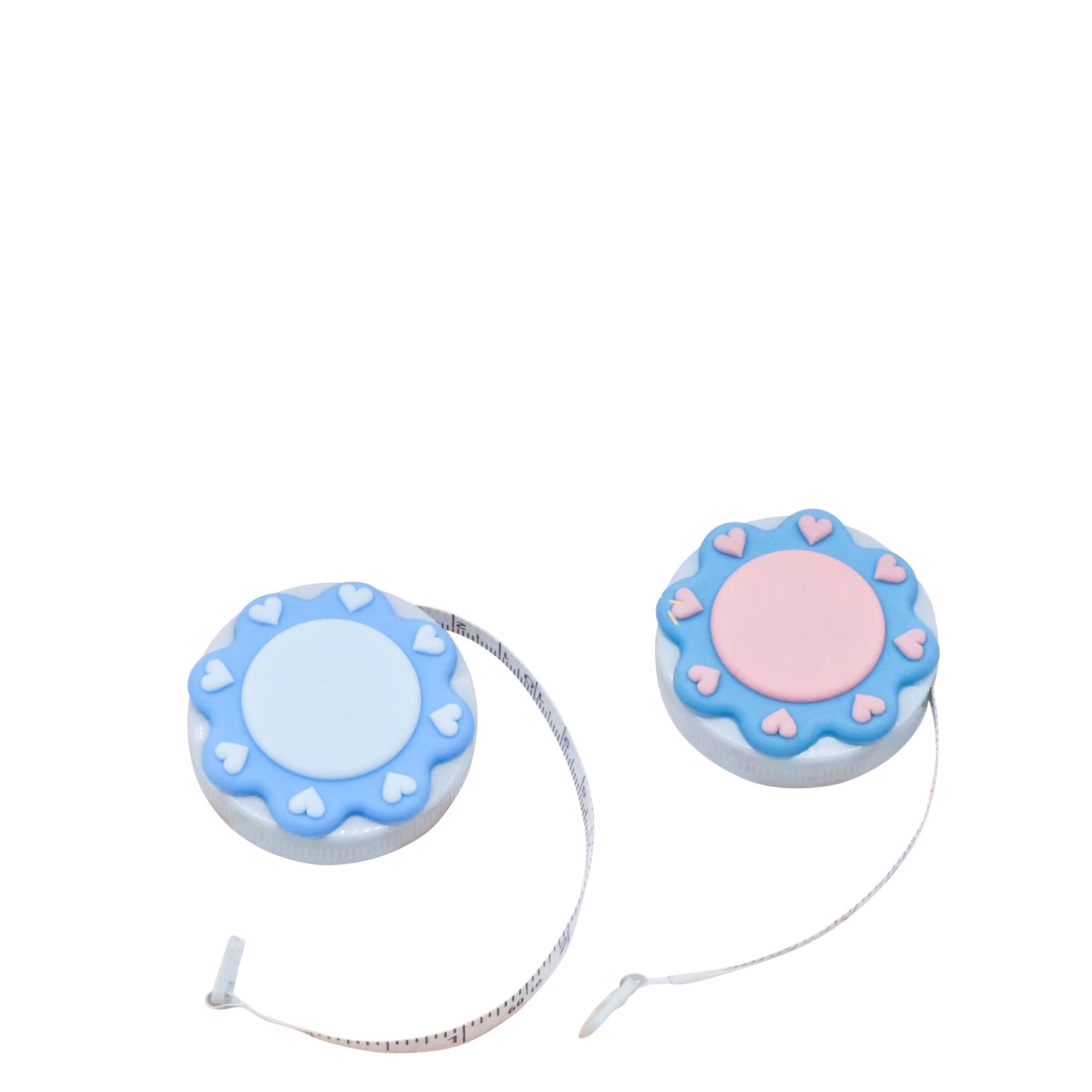 Cartoon Mini Portable Small Tape 1.5 m Small Tape Measure Three-circumference Bust Waist Soft Ruler