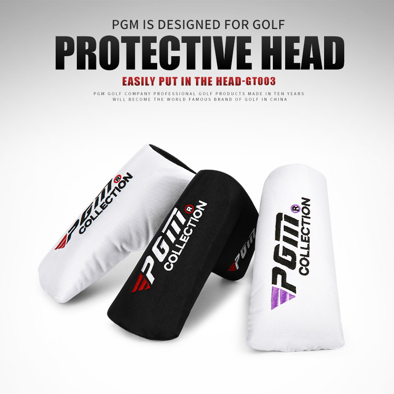 PGM Golf Club head cover putter protective cover men's and women's hat cover nylon cloth scratch-resistant wear-resistant manufacturers