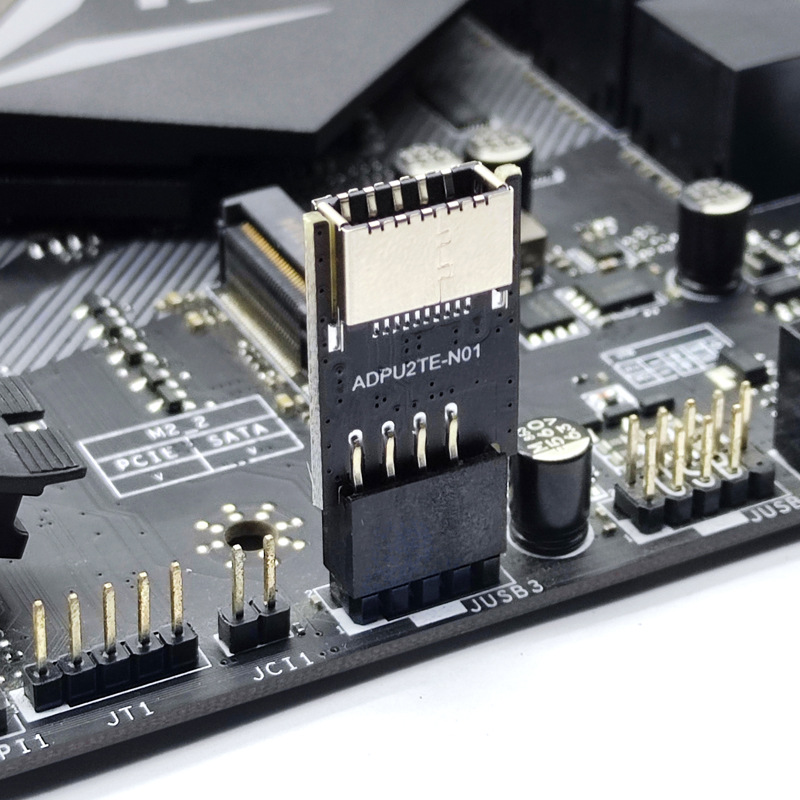 USB3.0 Передний 19-контактный на TYPE-C 3,1 TYPE-E Адаптер 20-9-контактная карта расширения A- KEY
