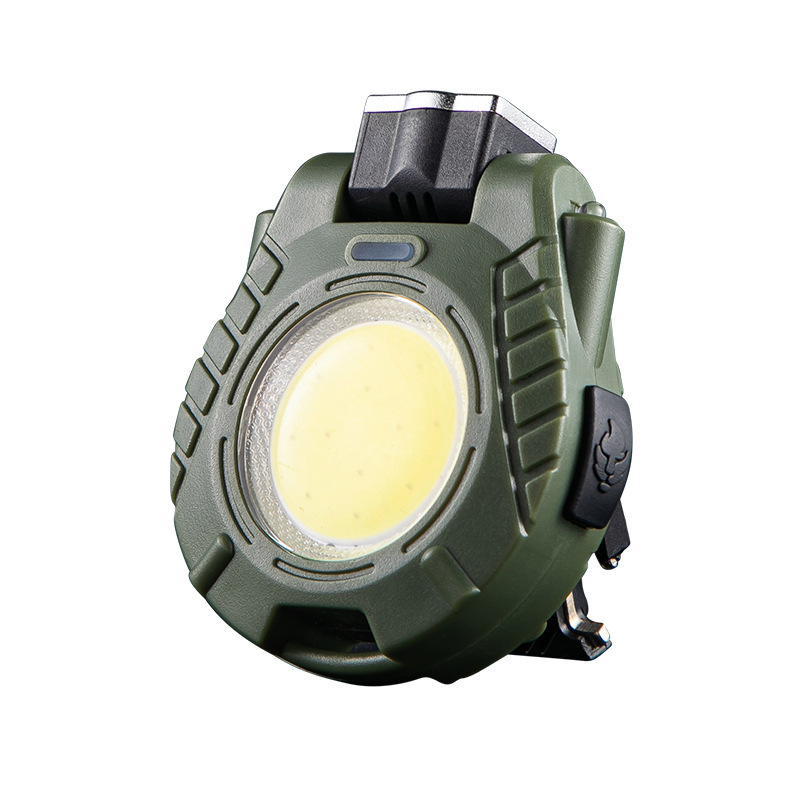 Cross-border new induction cap clip head lamp LED multifunctional mini flashlight portable work lamp strong light charge night fishing