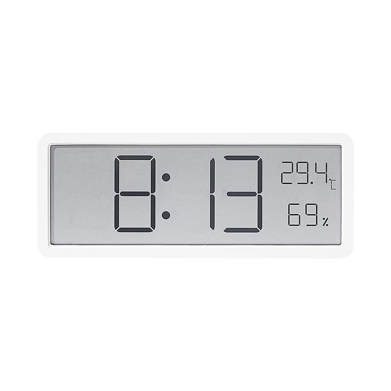 INS Simple Large Screen Clock Living Room Wall Clock Temperature and Humidity Clock Creative Modern Clock Hanging and Standing YD106