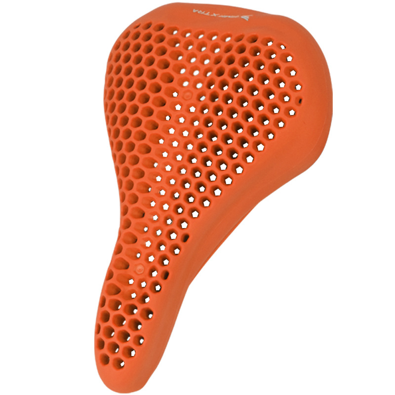 Bicycle Cushion Cover Hollow Saddle Cover for Road Car Full Silicone Waterproof Honeycomb Saddle Mountain Bike Cushion Cover