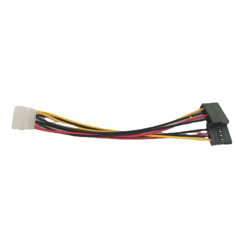 Factory spot serial port one-two line SATA hard disk power cord serial port data power supply SATA line