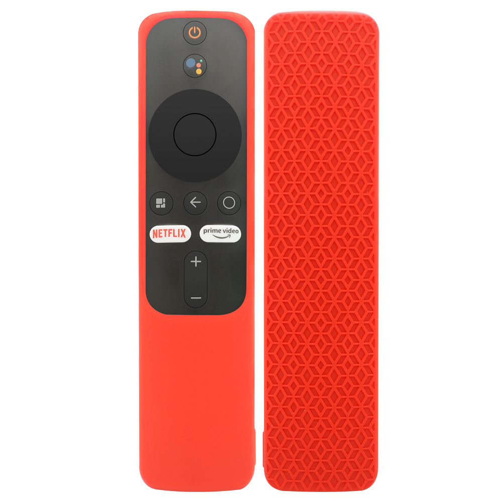 For Xiaomi Xiaomi TV Stick 4K TV remote control silicone half pack protective cover