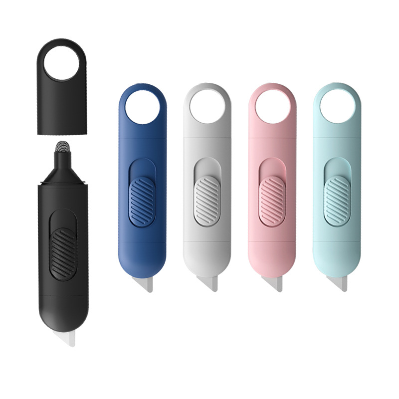 Express knife unpacking express unpacking artifact package antibacterial press elevator ceramic knife touch screen art knife art knife