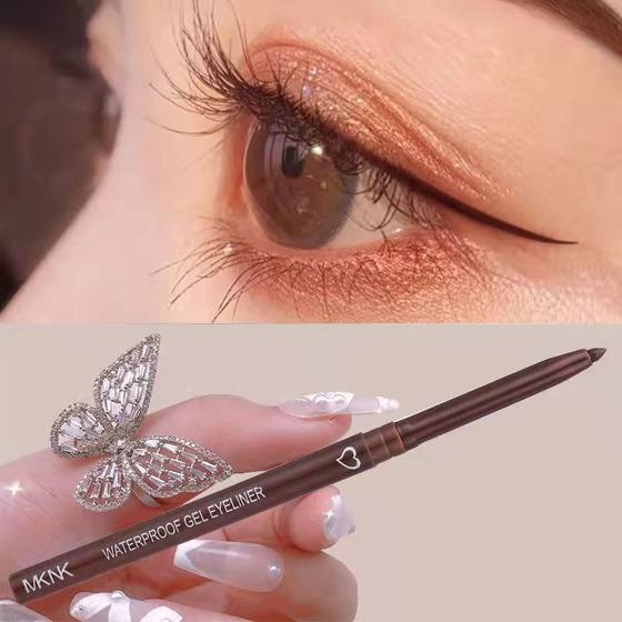 Cross-border MKNK6 color color silky eyeliner glue pen waterproof non-faint eyeliner eyebrow pencil lying silkworm pen novice