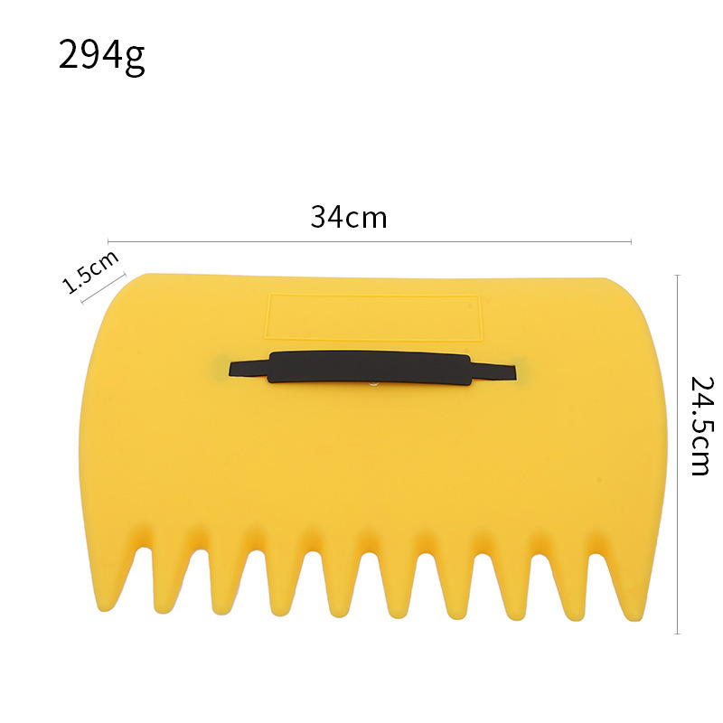 Foreign trade outdoor deciduous leaf clip gardening plastic rake collection deciduous leaf collection rake for garden use garden tools