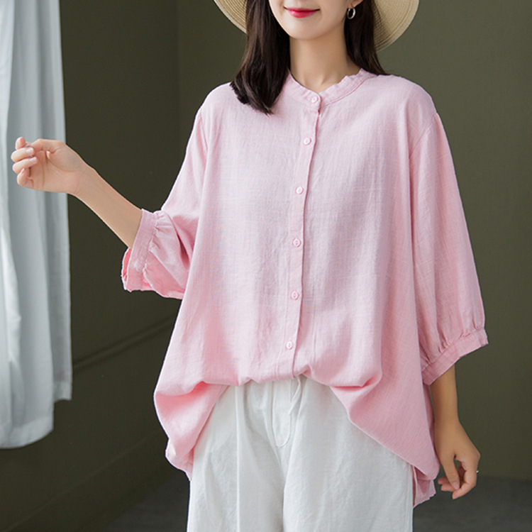 2024 Spring and Summer New Product Nianbaixiu Spinning Women's Shirt 12 Bamboo Sand Wash Soft Casual Single-breasted Litecar Shirt