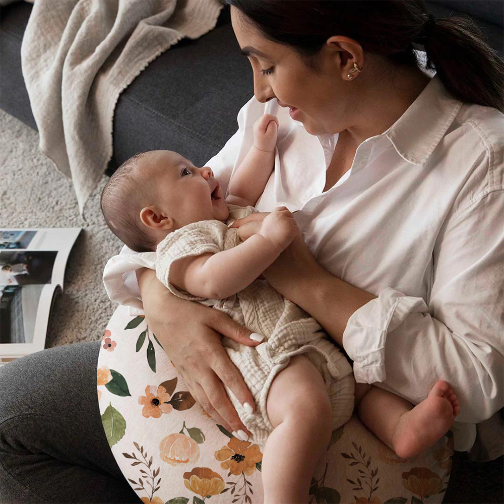 Small Tree House U-shaped Lactation Pillow Pregnant Women Pillow Baby Anti-Spitting Milk Moon Child Artifact Multifunctional Baby Lying and Holding Nursing