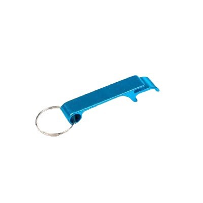 Aluminum alloy mini beer bottle opener can be printed LOGO creative beer screwdriver key chain advertising gift beer open