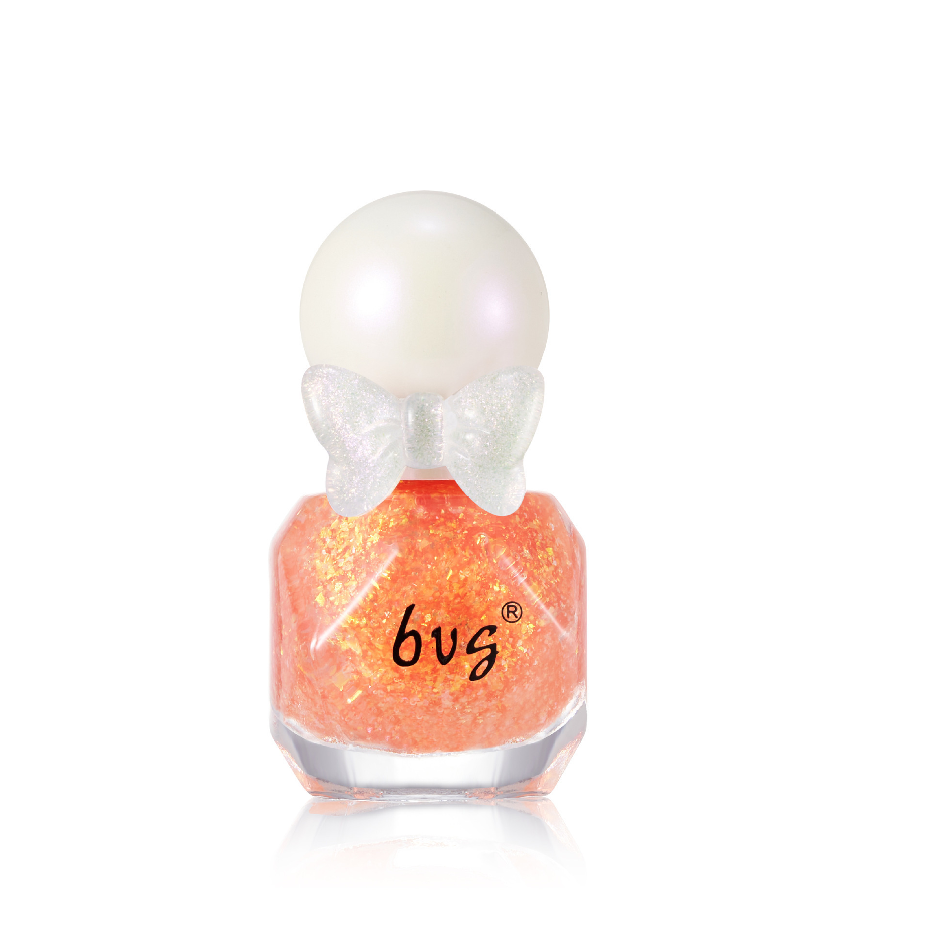 bvg10ml floral water-based nail polish Multicolor Fine flash bake-free durable peelable pearlescent nail polish novice wholesale
