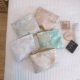 [Su Sibo Bag] Elegant and elegant small makeup bag makeup bag storage bag exquisite gold silk jacquard rose
