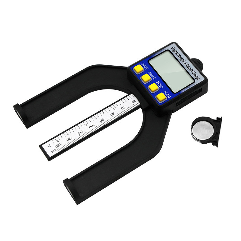 Digital display woodworking table saw height gauge 0-80mm depth gauge height depth gauge digital display vernier caliper wholesale