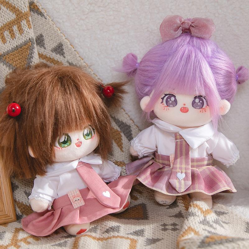 Spot Doll Clothes 20cm Cotton Doll Clothes Set 20cm Star Doll Replacement Dress Doll Accessories
