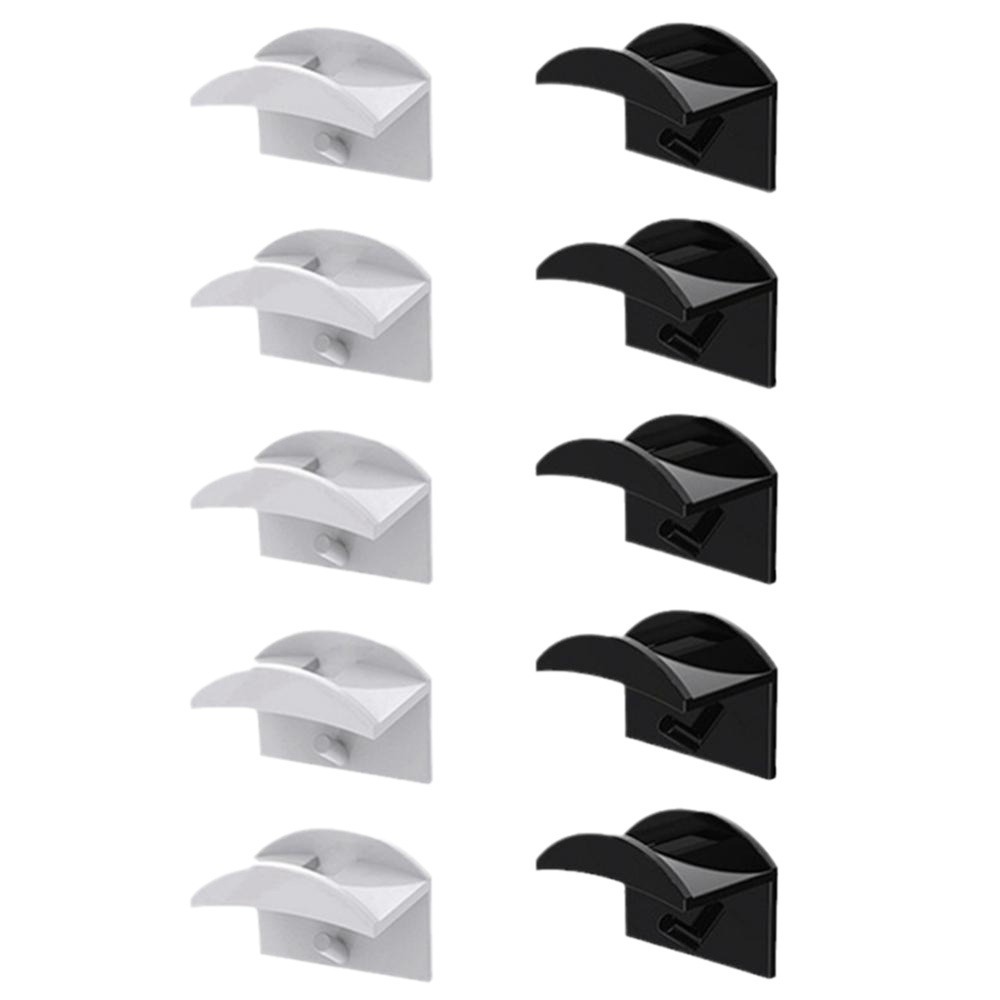 Cross-border New Baseball Hat Hook Hat Sticky Hook Seamless Hat Hook Simple Headphone Necklace Storage Hook