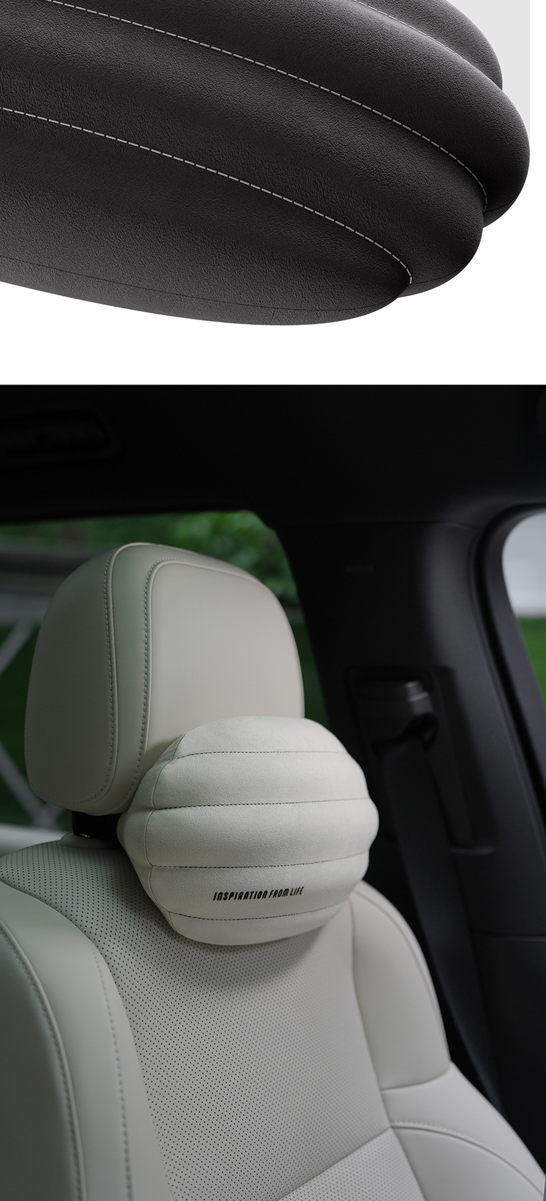 bbdd opened new creative air headrest memory foam car neck pillow seat pillow wholesale_voghion.com