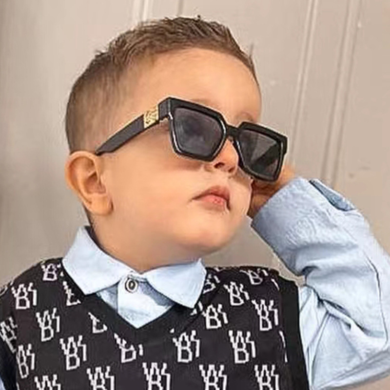 New children's sunglasses GM box retro trendy strong sunglasses fashion cute trendy cross-border baby glasses