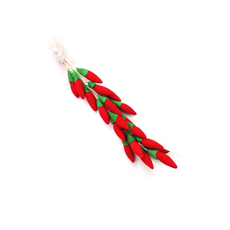 1:12 doll house accessories dollhouse mini food and play garlic string chili string model simulation life scene