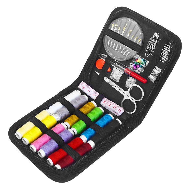 Factory Direct sewing kit suit home storage bag 70PCs fabric sewing kit travel sewing kit