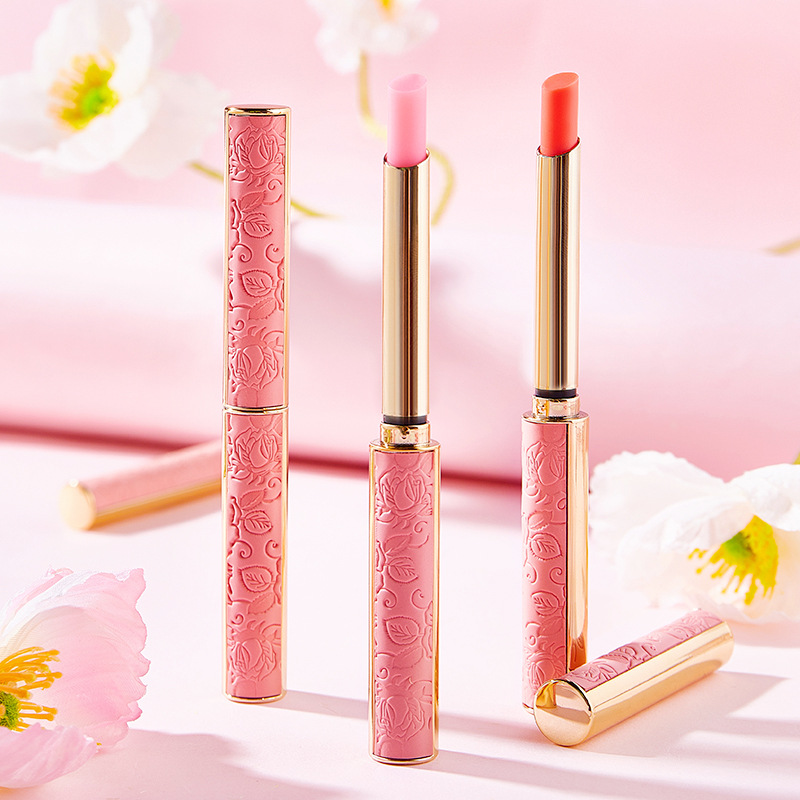 HEYXI Han Yuanxi nude powder temperature change lipstick temperature change lipstick moisturizing moisturizing lip balm color change lipstick moisturizing