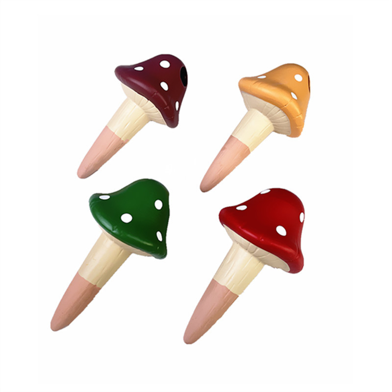 Rizenghong Ceramic No.4 Mushroom Seeper Automatic Flower Watering Device Lazy Drip Irrigation Device Drip Water Device Cross-border Exclusive