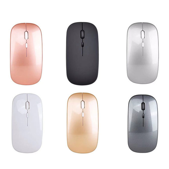 Hot sale New Wireless Mouse rechargeable silent notebook desktop multi-device compatible dual-mode Bluetooth mouse