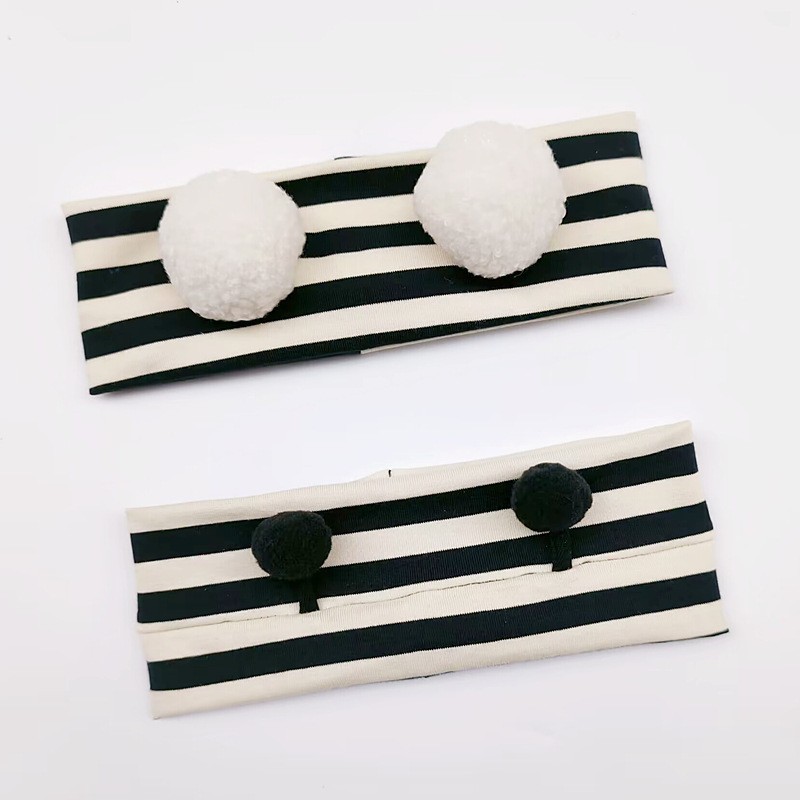 Baby's Hooded Door Hat Spring and Autumn Thin Hair Band Cute Newborn Male and Female Baby's Fontanelle Fetal Hat Empty Top Hat