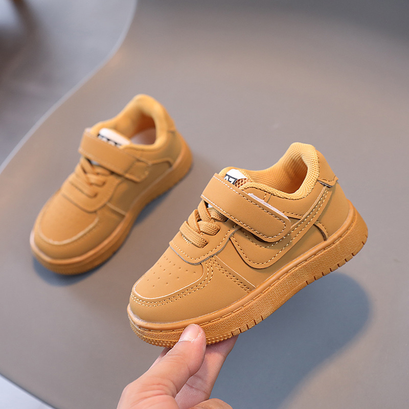 Children's board shoes wholesale spring and autumn men's and women's children's sports shoes Children's casual white shoes boys baby soft bottom board shoes
